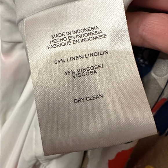 JONES NEW YORK Linen Floral dress size 3X RETAIL $109 - Picture 6 of 6